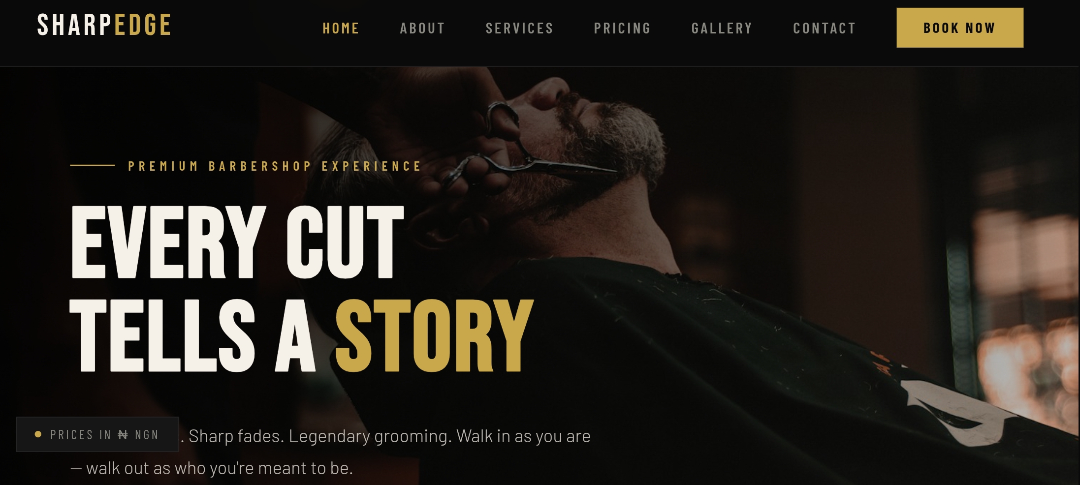 SharpEdge Barbershop