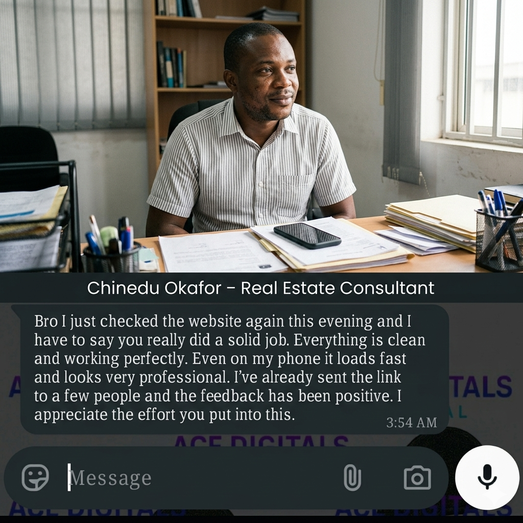 Chinedu Okafor — Real Estate Consultant