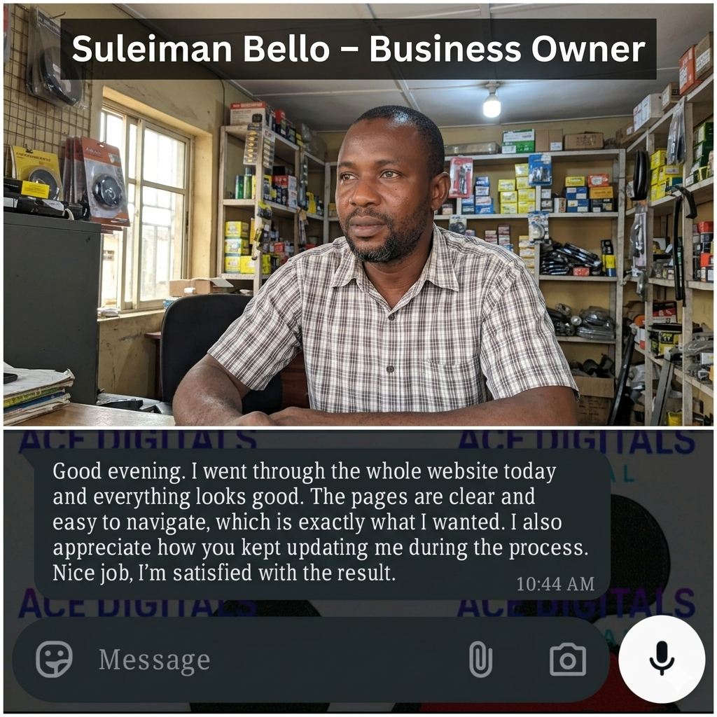 Suleiman Bello — Business Owner
