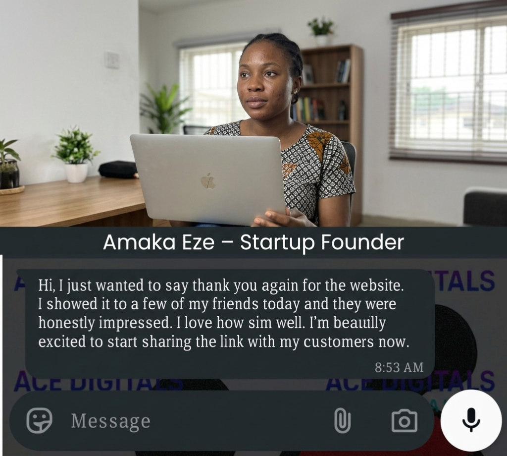Amaka Eze — Startup Founder